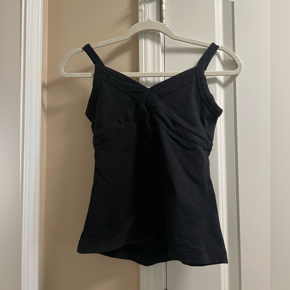 Black Lululemon tank top